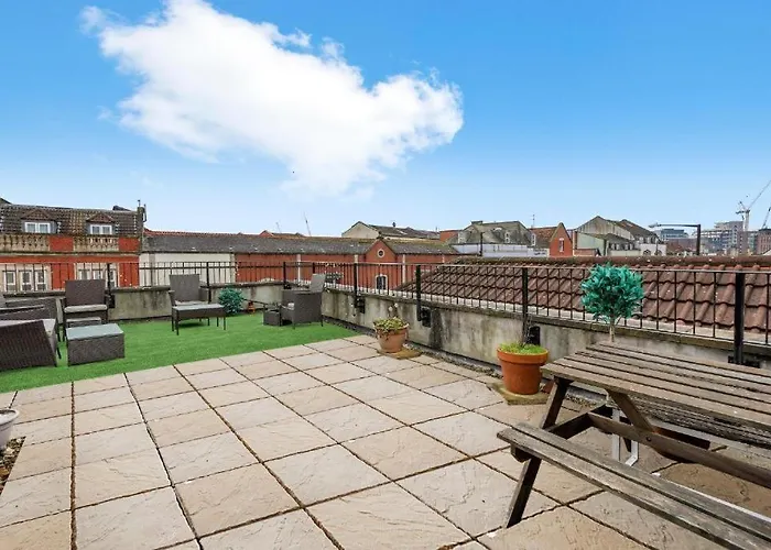 Apartament Stylish Penthouse - Private Rooftop Bristol