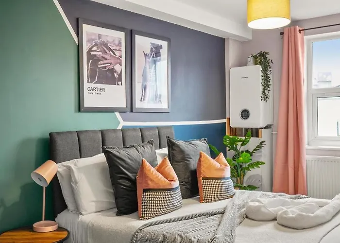 Apartment Stylish Penthouse - Private Rooftop Bristol